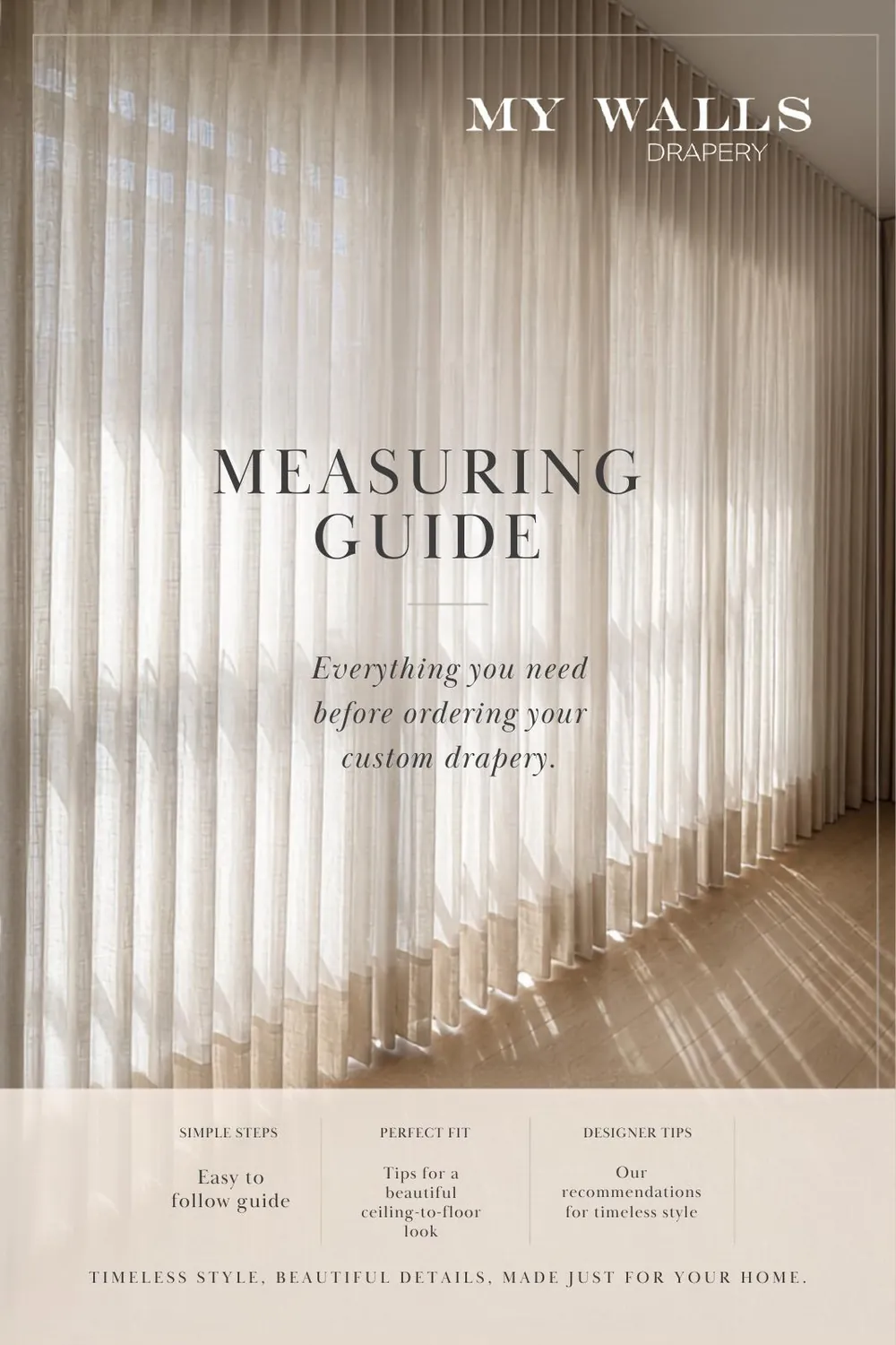 Measuring guide cover.