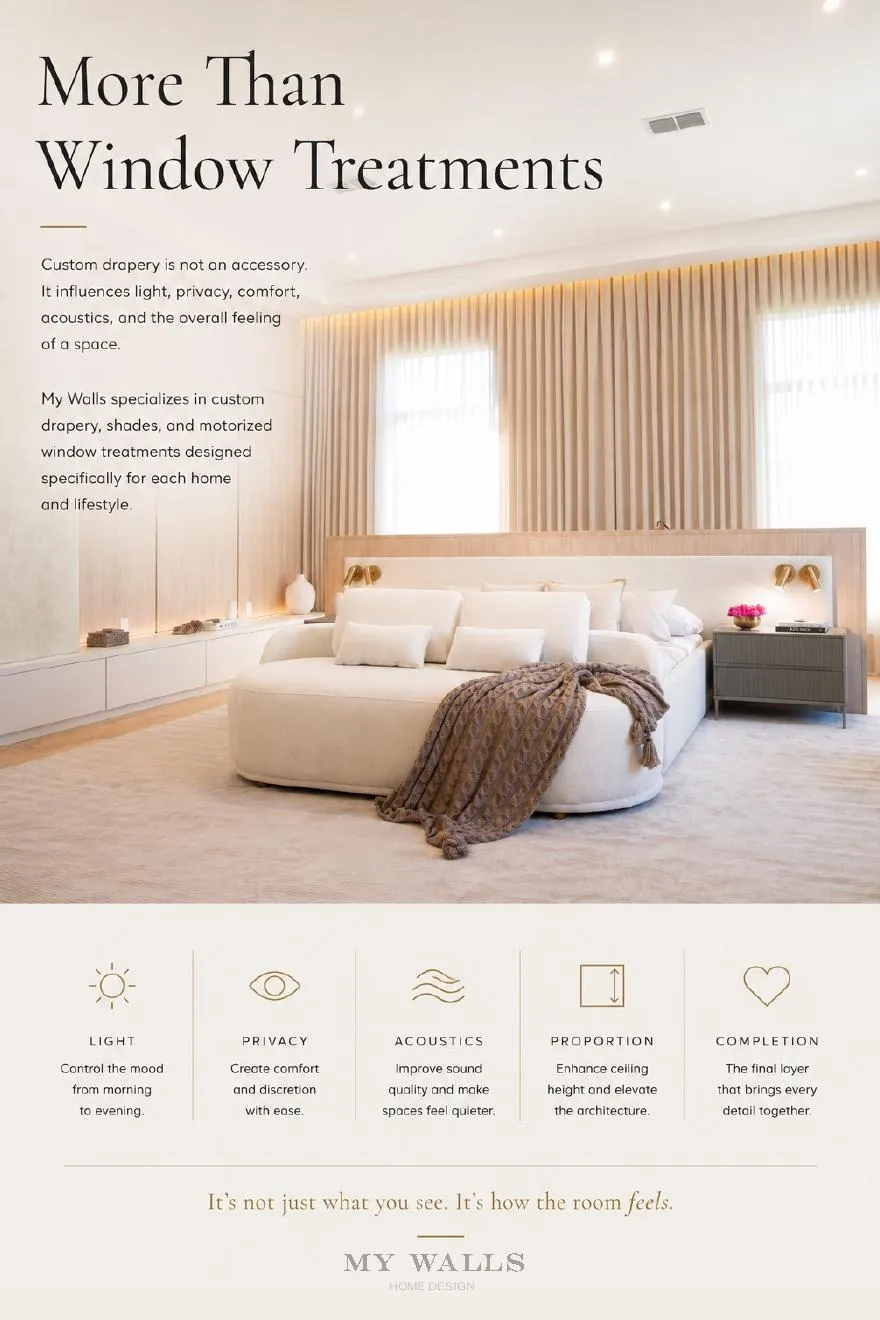More than window treatments.